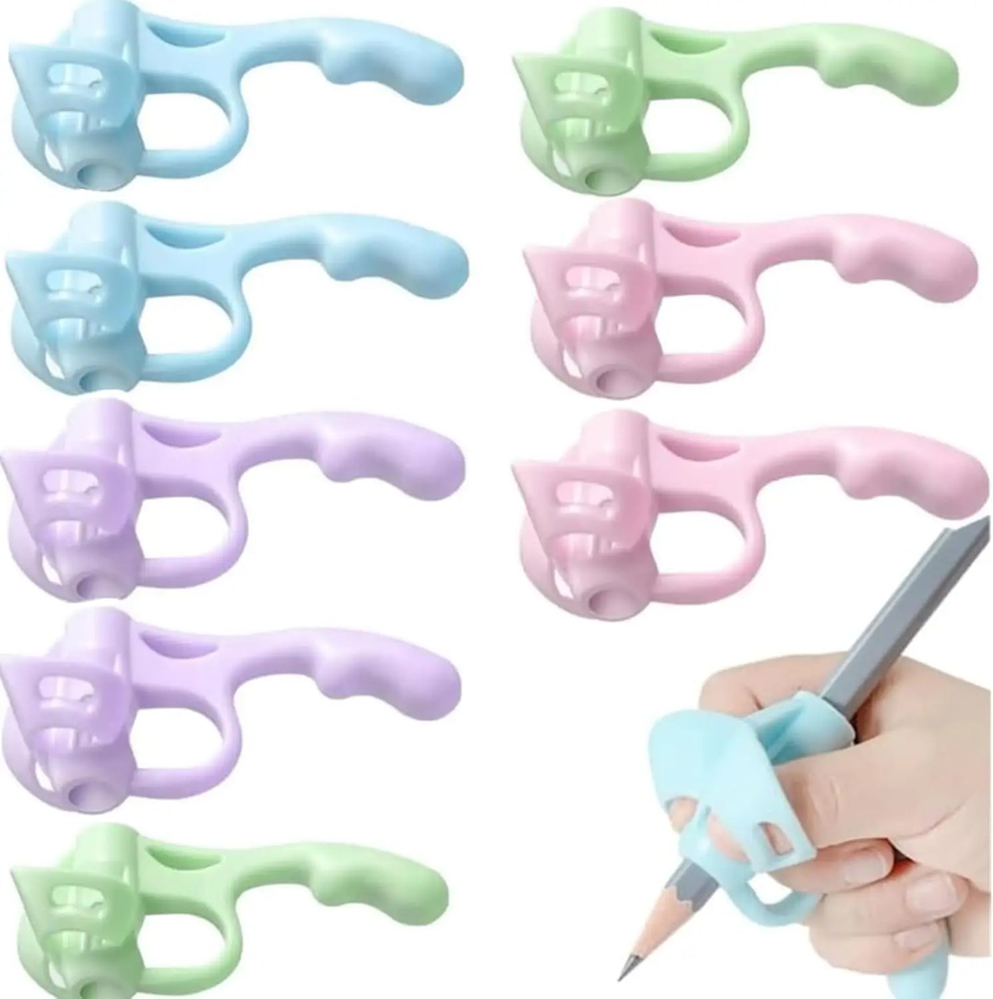 Silicone Pencil Grip Set