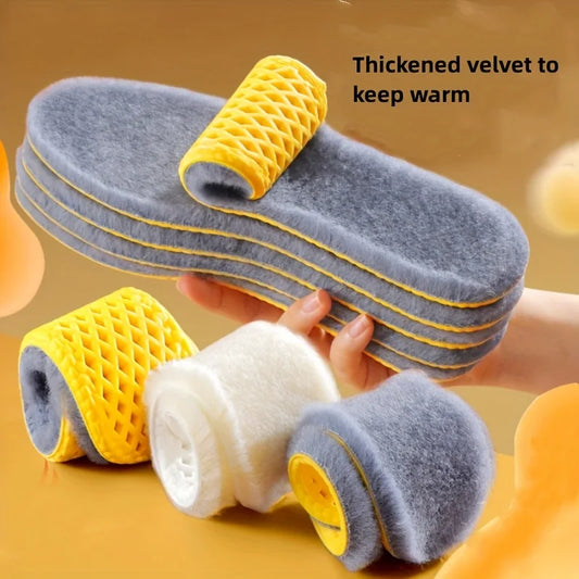Warm Plush Winter Insoles
