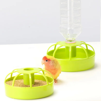 Large Capacity Bird Food & Water Feeder