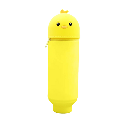 Foldable Animal Silicone Pencil Case