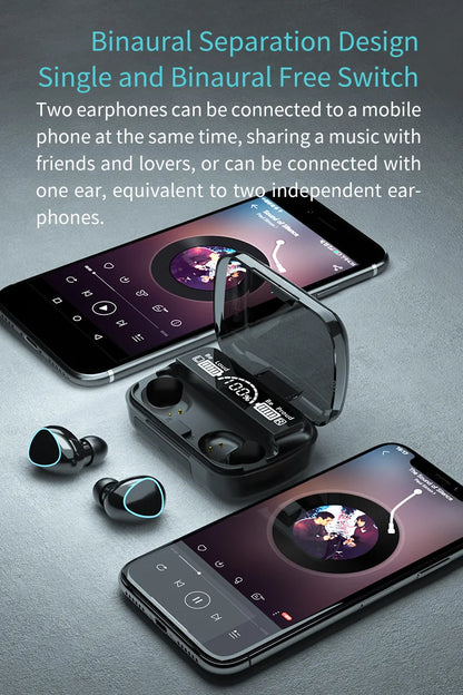 M10 Wireless Bluetooth Earbuds