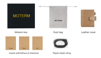 Moterm Passport Leather Travel Journal Organizer