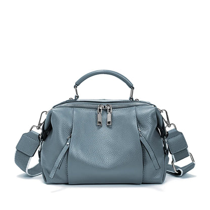Women’s Genuine Cowhide Leather Shoulder Bag