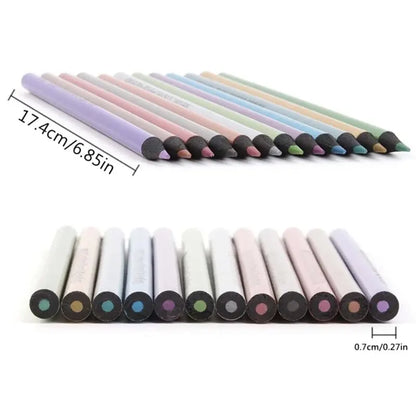 12 Color Metallic Colored Pencils