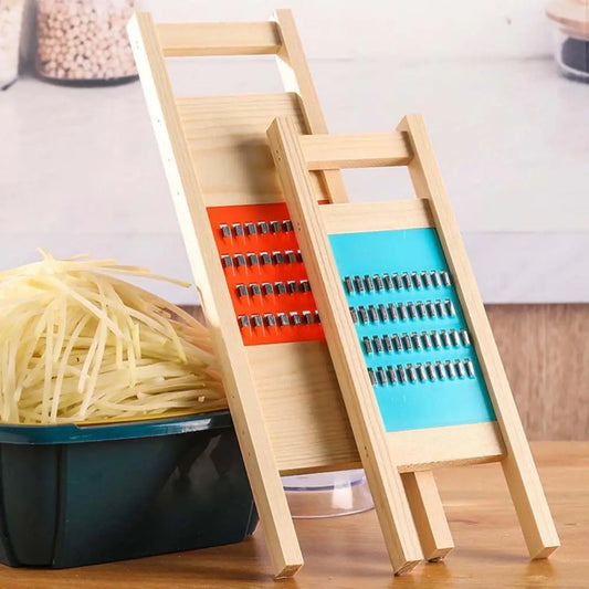 Wooden Mandoline Vegetable Slicer
