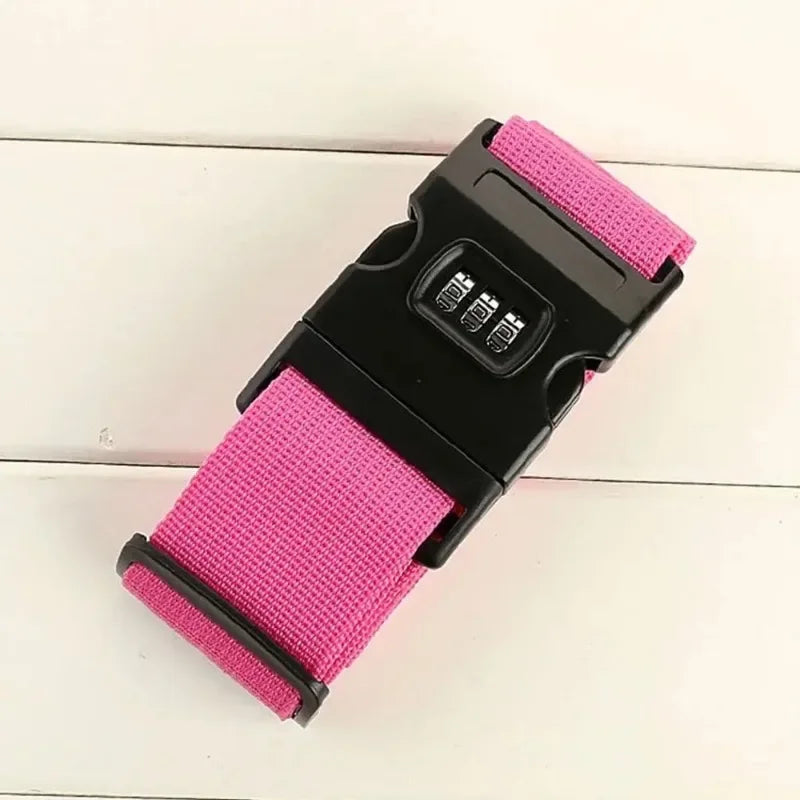 Adjustable TSA-Style Luggage Security Strap