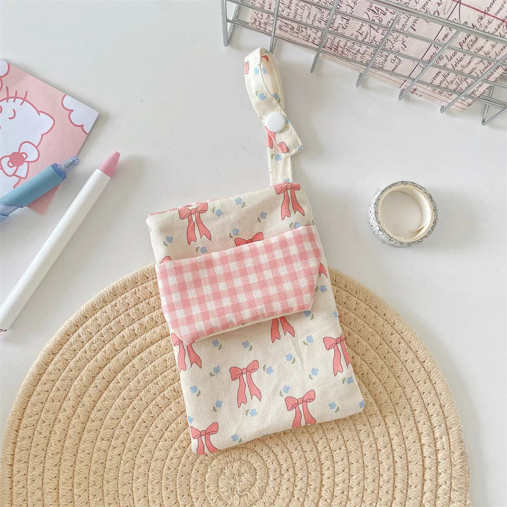 Floral Fabric Pencil Case