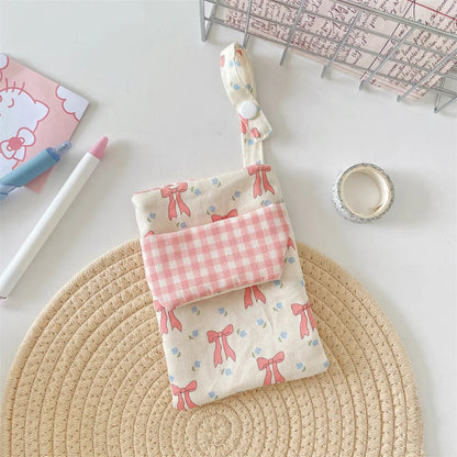 Floral Fabric Pencil Case