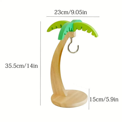 Wooden Banana Hanging Fruit Stand