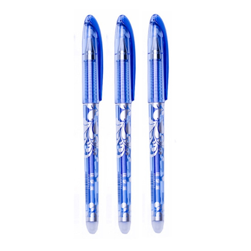 20Pcs Erasable Gel Pen Refill 0.35mm Black/Blue/Red/Green/Purple/Orange Ink