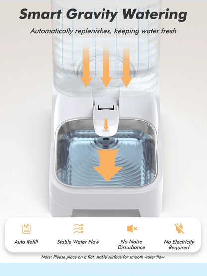 Furpipi 8L Elevated Automatic Pet Water Dispenser