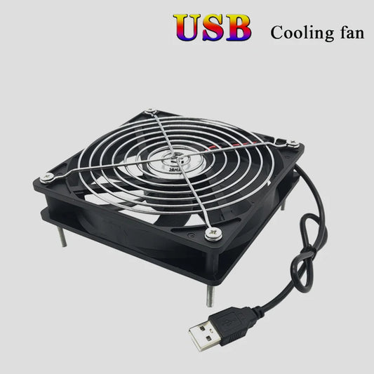 USB Cooling Case Fan for Router, DVR & TV Box