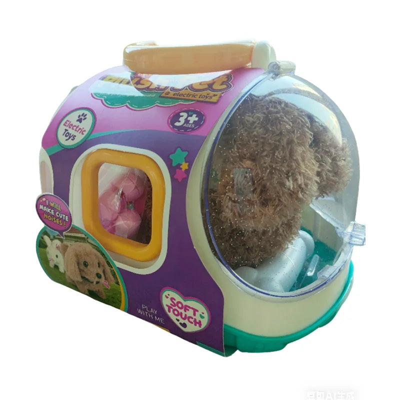 Electronic Walking Plush Puppy Toy