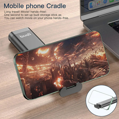 Portable Aluminum Memory Card Storage Case