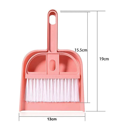 Mini Pet Cleaning Dustpan & Brush Set