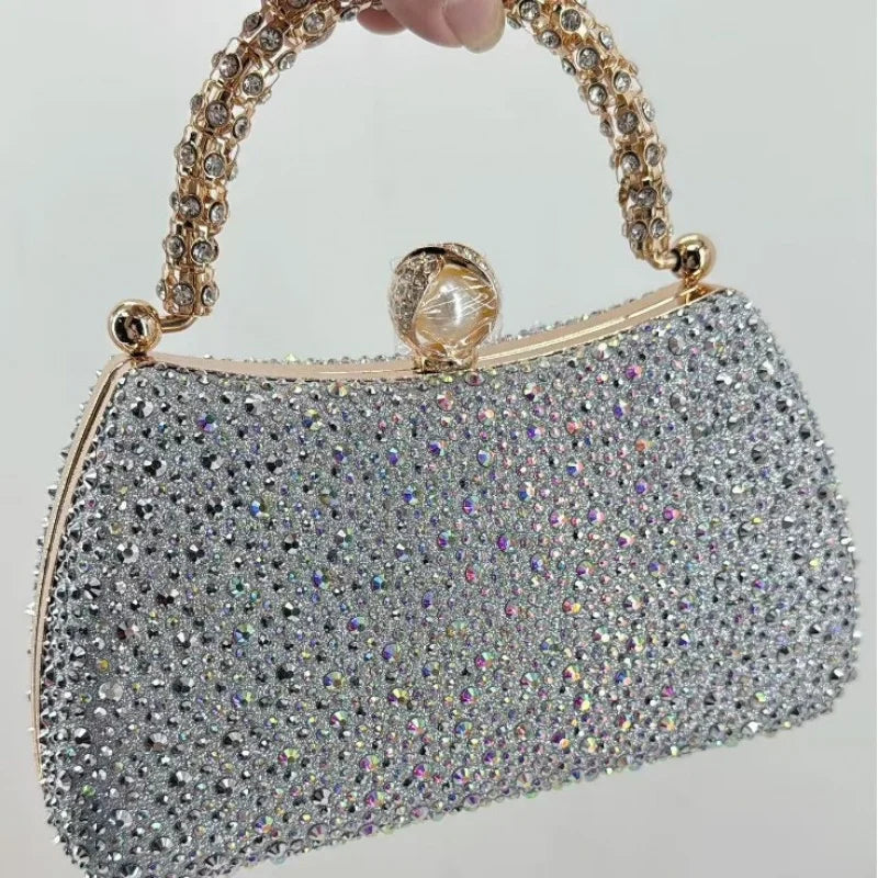 Crystal Embellished Evening Handbag