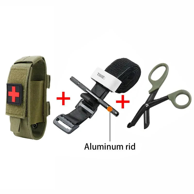 First Aid Kit Tourniquet Set Pouch Nursing Holder