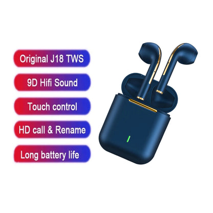 J18 TWS Wireless Bluetooth Earbuds