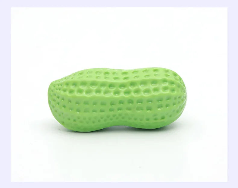 Peanut Squeaky Dog Chew Toy