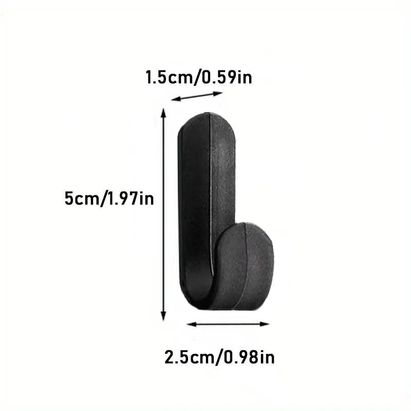 Strong Self-Adhesive Wall Hooks Set