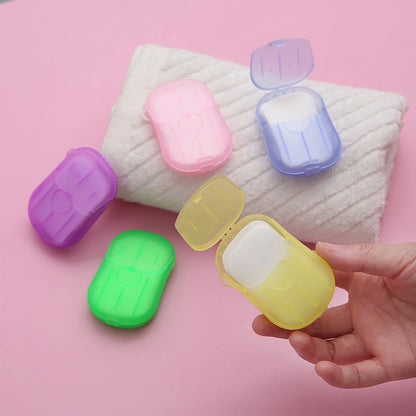 Portable Travel Soap Paper Case