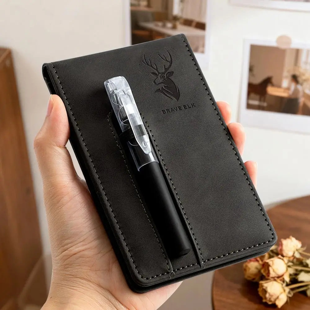 A7 Leather Pocket Notebook Set