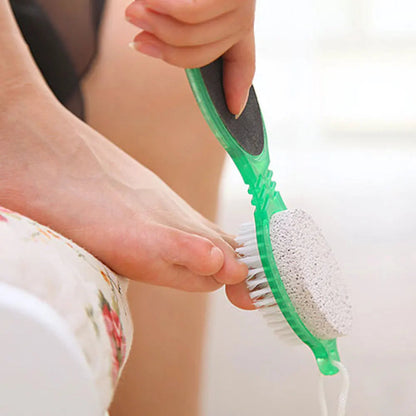 4-in-1 Pedicure Foot Care Tool with Pumice & Callus Remover