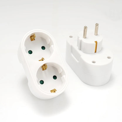 EU Multi Socket Plug Adapter