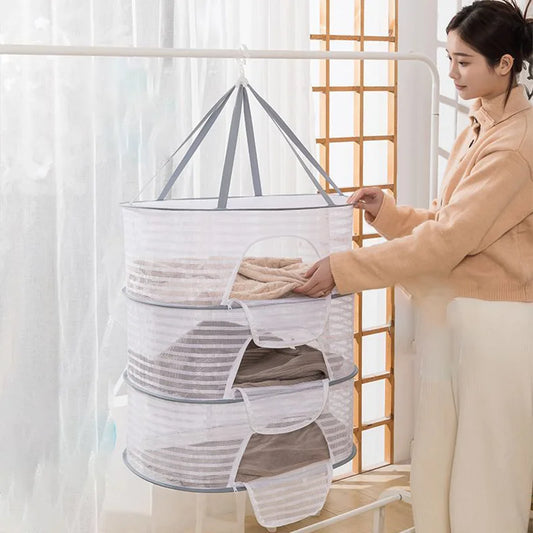 Portable Mesh Hanging Drying Rack