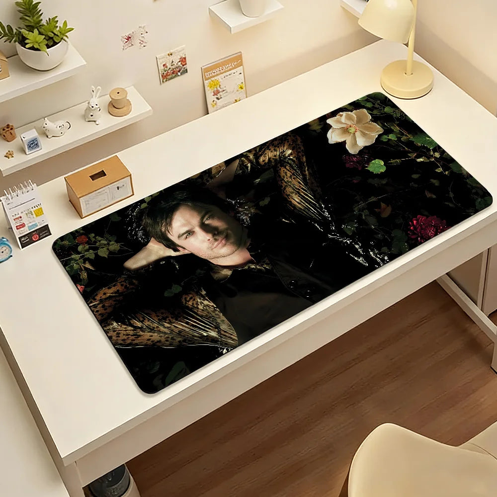 Damon Salvatore Non-Slip Extended Mouse Pad