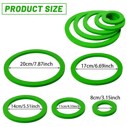 Aquarium Floating Plant & Feeding Ring Set
