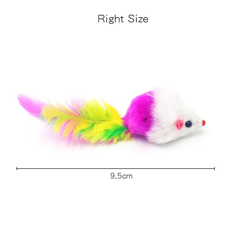 Pet Cat Rabbit Fur Mouse Toy