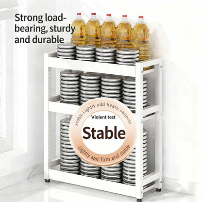 Wall-Mounted Kitchen Storage Shelf