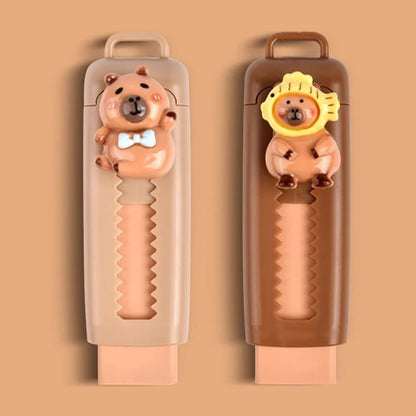 Cute Capybara Retractable Eraser