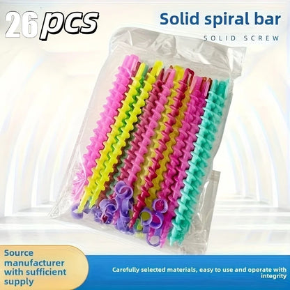 Spiral Hair Curlers Set
