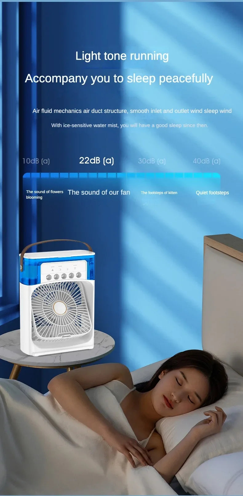 Portable Humidifier Cooling Fan