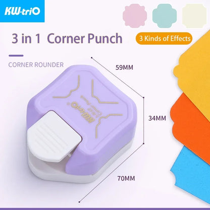 3-in-1 Corner Rounder Paper Punch