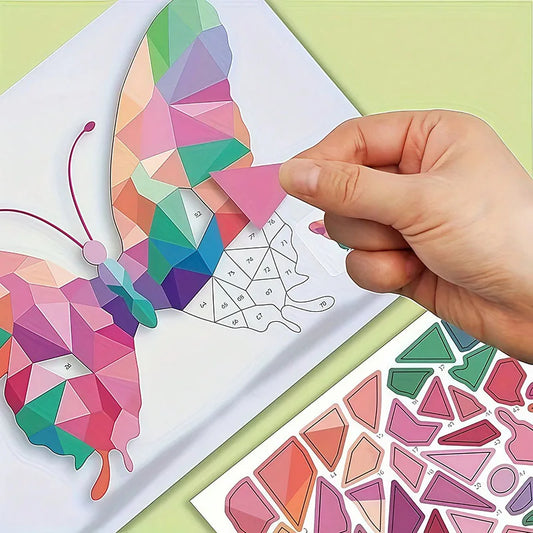 3D Animal Puzzle Sticker Book