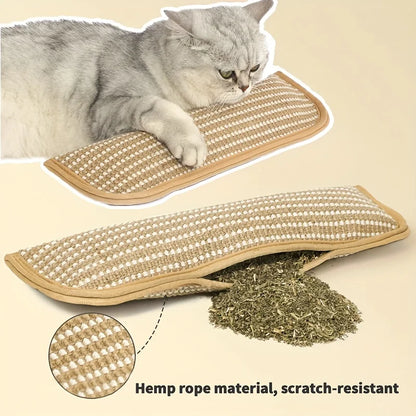 Cat Toy Pillow Scratching Pad