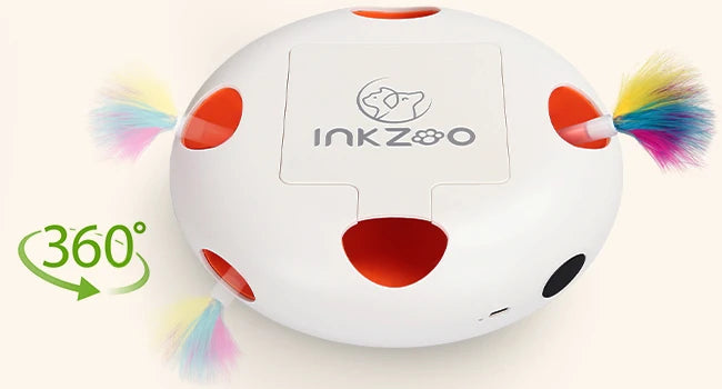 Interactive Whack-A-Mole Cat Toy
