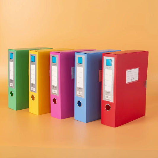 A4 Plastic Document File Boxes