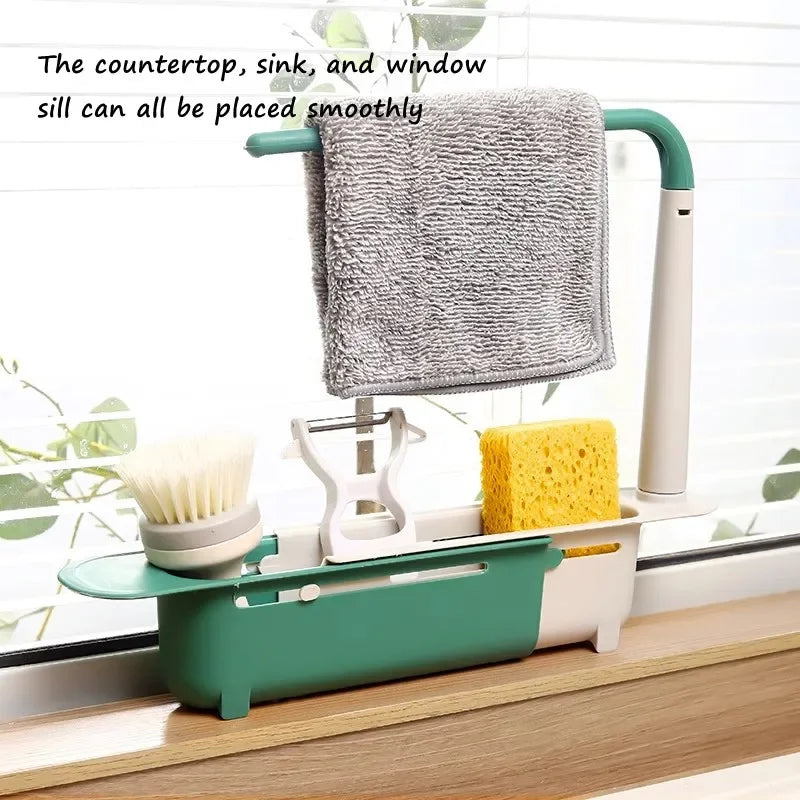 Telescopic Sink Storage Rack