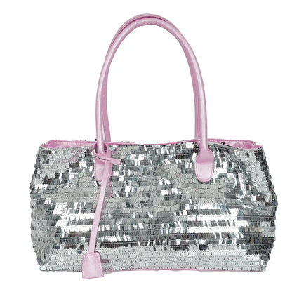 Sequined Underarm Shoulder Tote Bag