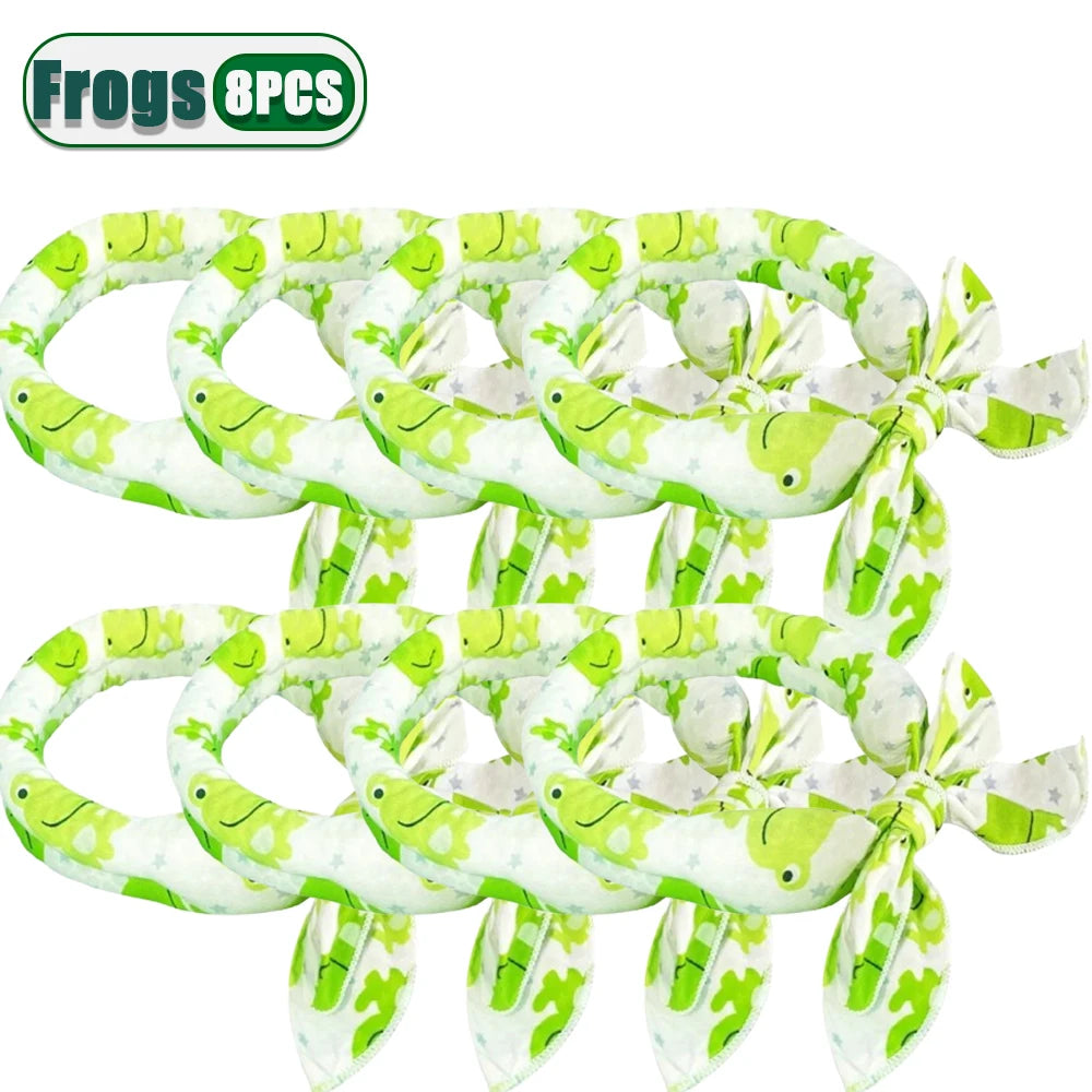 Pet Cooling Ice Scarf – Reusable Summer Neck Wrap for Dogs & Cats