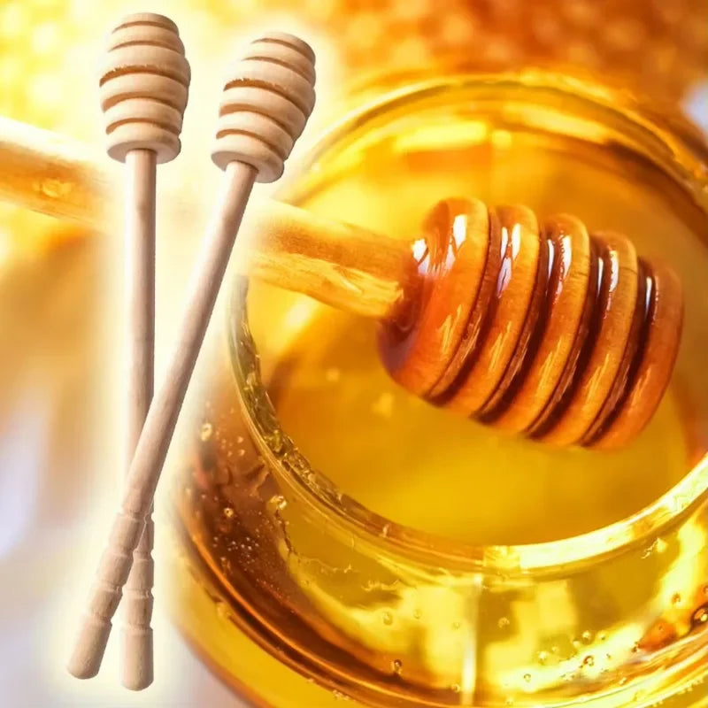 Wooden Honey Dipper Stirring Stick