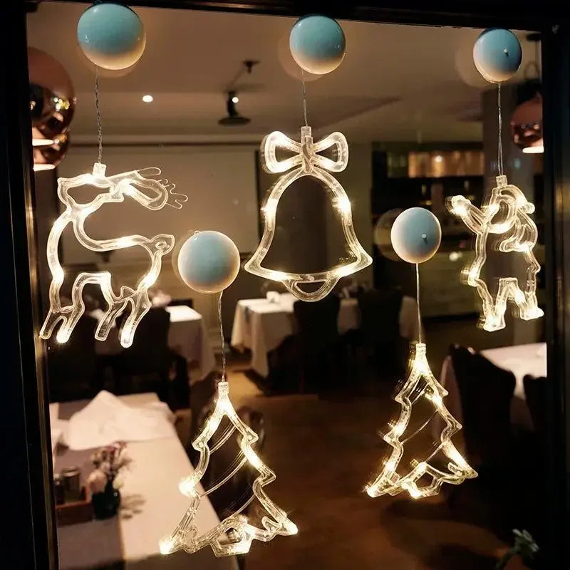 LED Christmas Window Suction Light