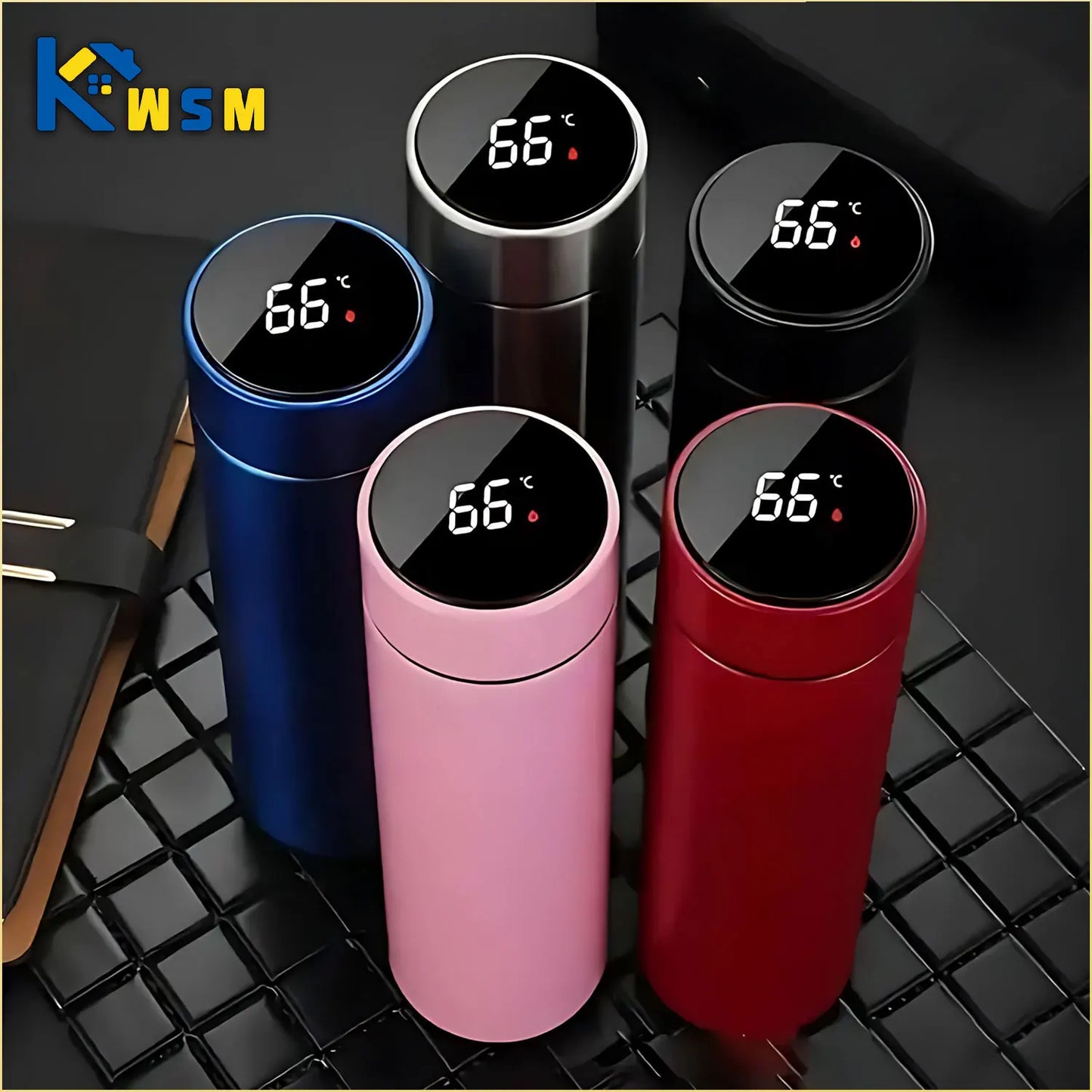 Smart Temperature Display Vacuum Flask
