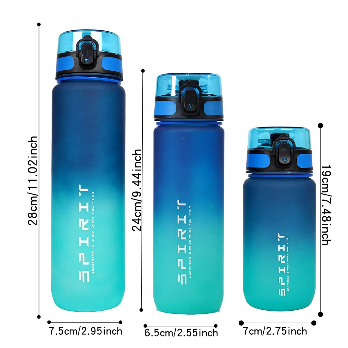 Gradient Reusable Water Bottle