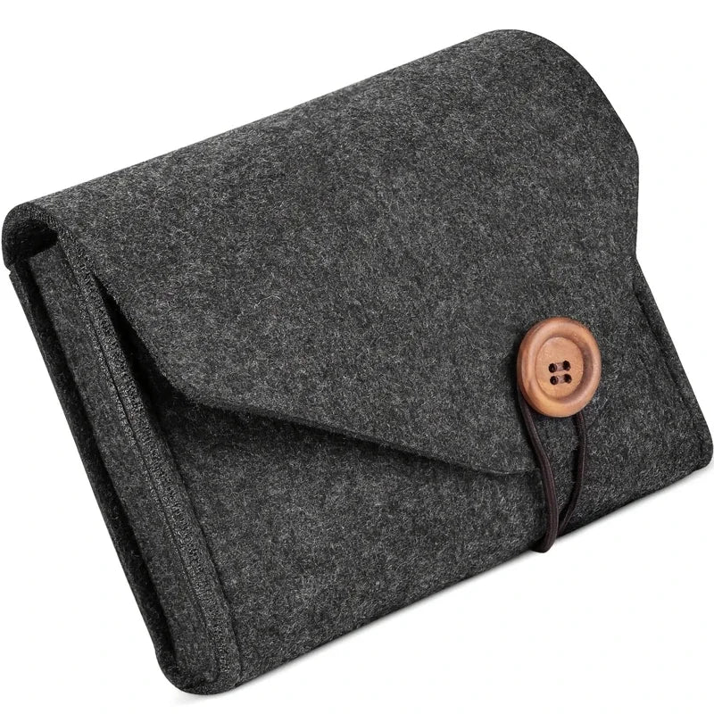 Felt Electronics Organizer Pouch