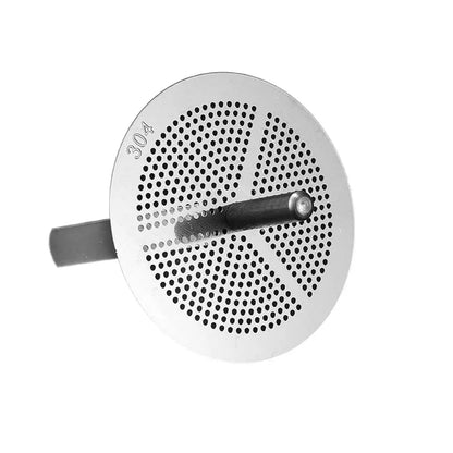 Wide Mouth Kitchen Funnel & Fine Mesh Strainer for Liquids and Powders